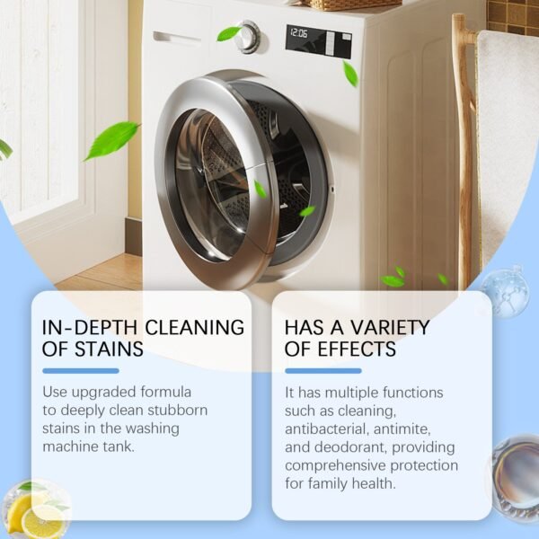 Jakehoe Washing Machine Cleaning Powder