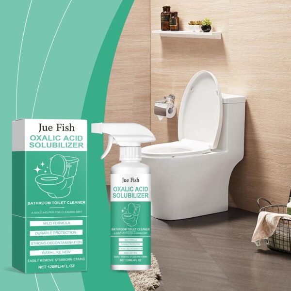 Toilet Decontamination Cleaner