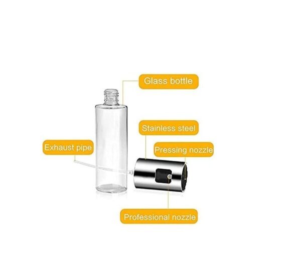 Stainless Steel And Glass Oil Sprayer