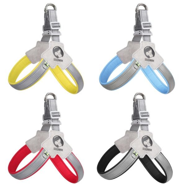 O1CN01KKev1t1kCNLFd0g6Q_2200772034647-0-cib.jpg Reflective Dog Chest Harness Saddle